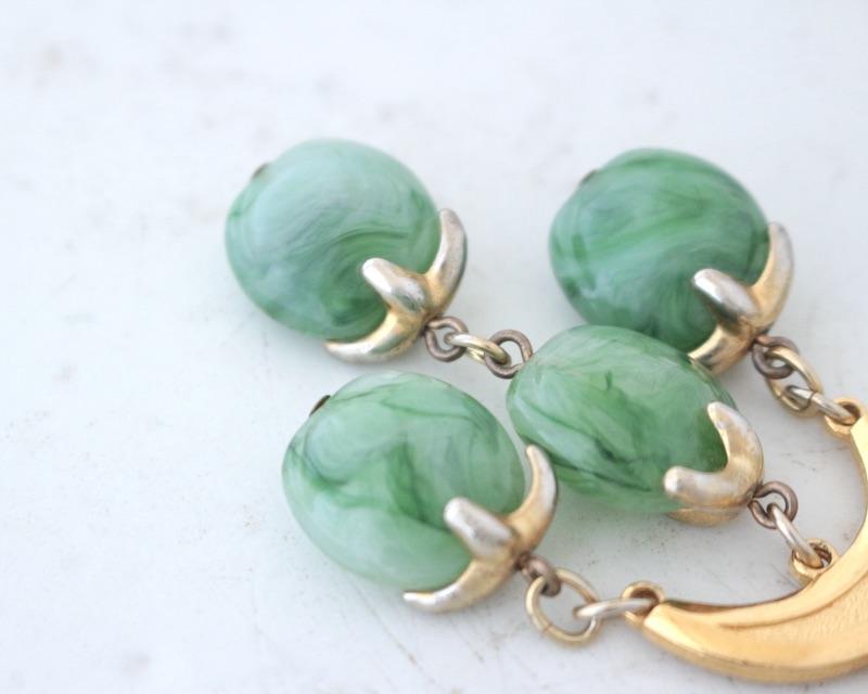 Lucite Earring