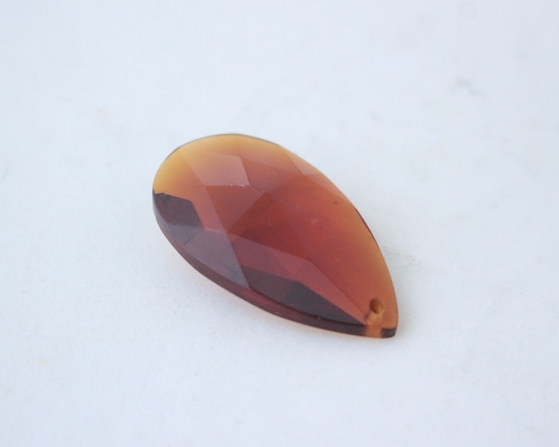 Brown Drop Beads