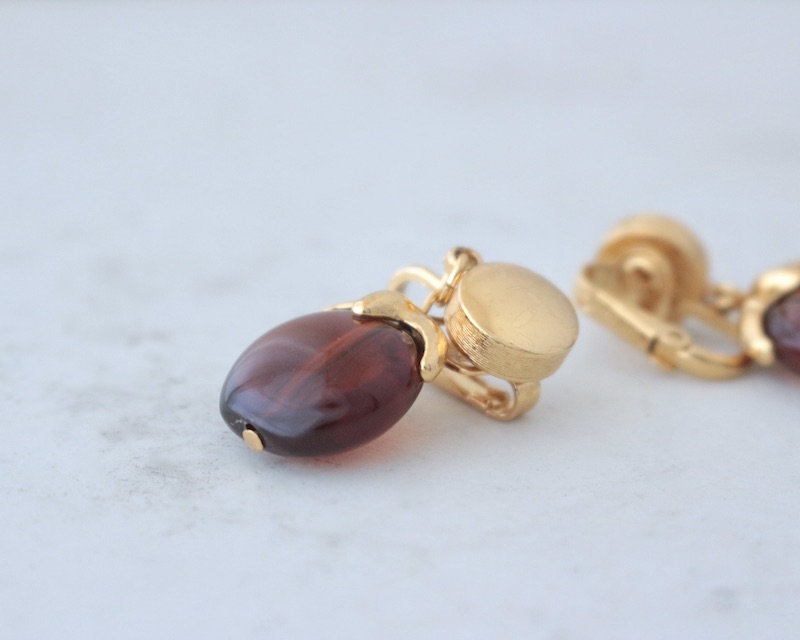 Lucite Earring