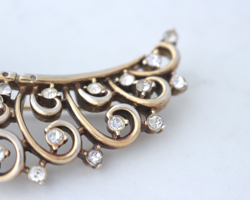 Feather Brooch