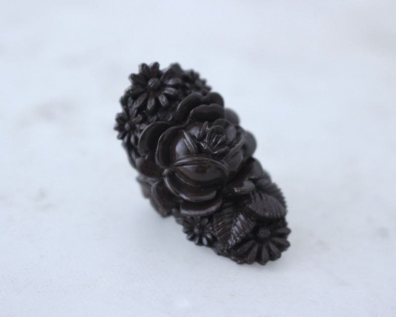 Chocolate Flower Ring