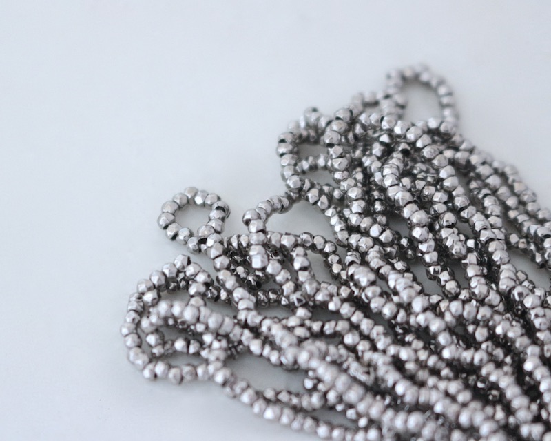 Steel cut beads no.9