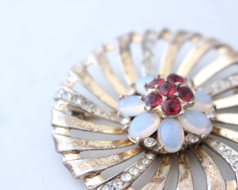Opal  Brooch
